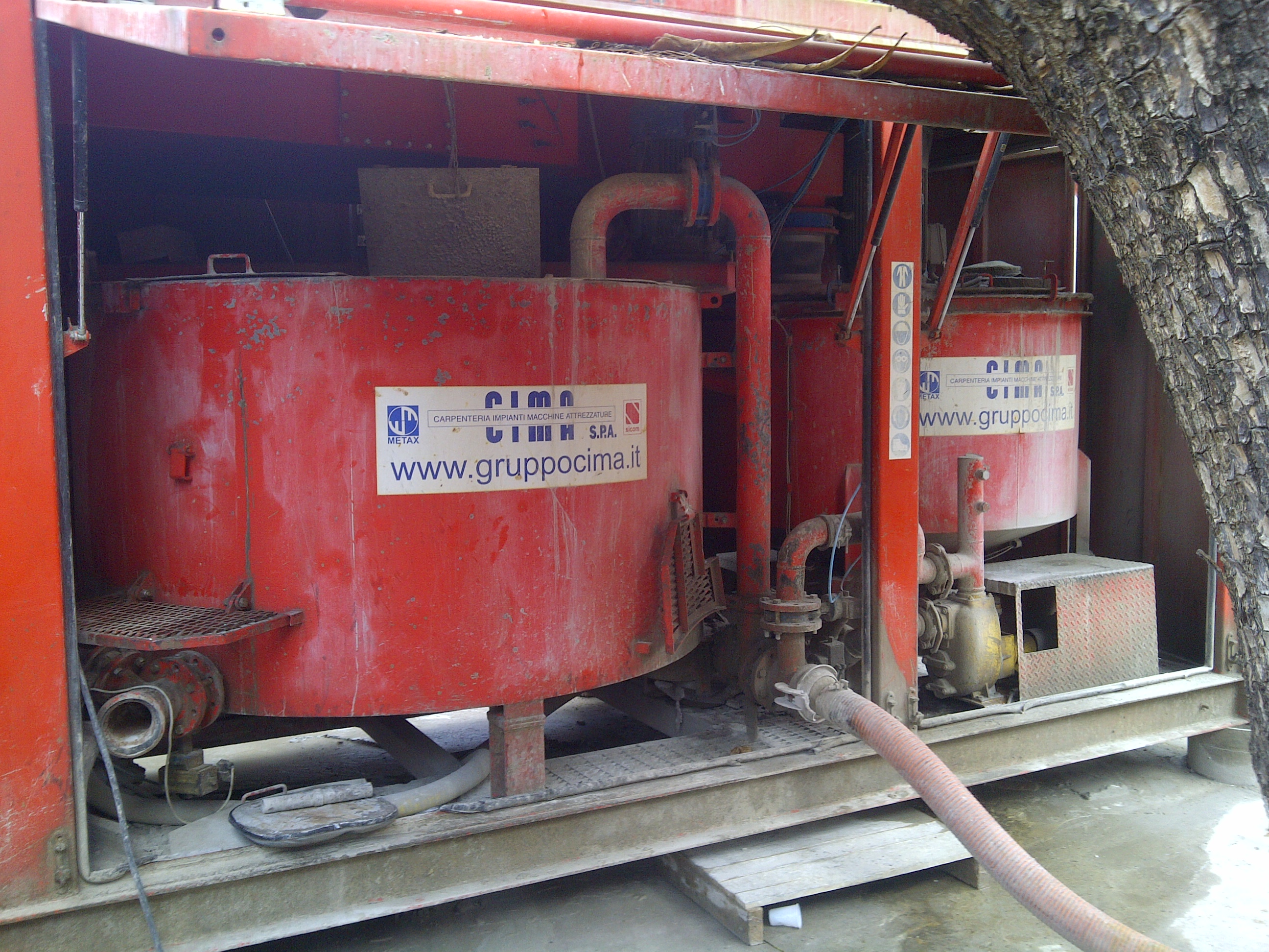 grout batching plants